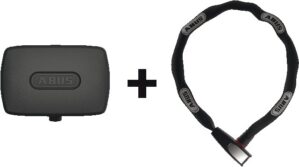 ABUS Alarmbox + chaîne Catena 6806K/75 noir